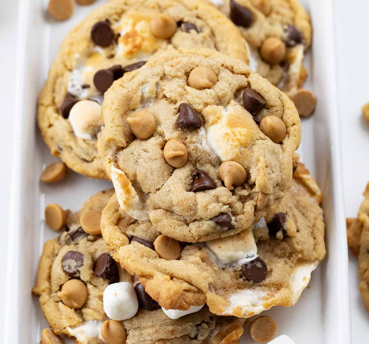 Peanut Butter Marshmallow Cookies