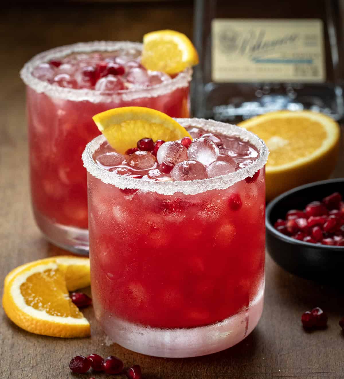 Orange Pomegranate Margarita