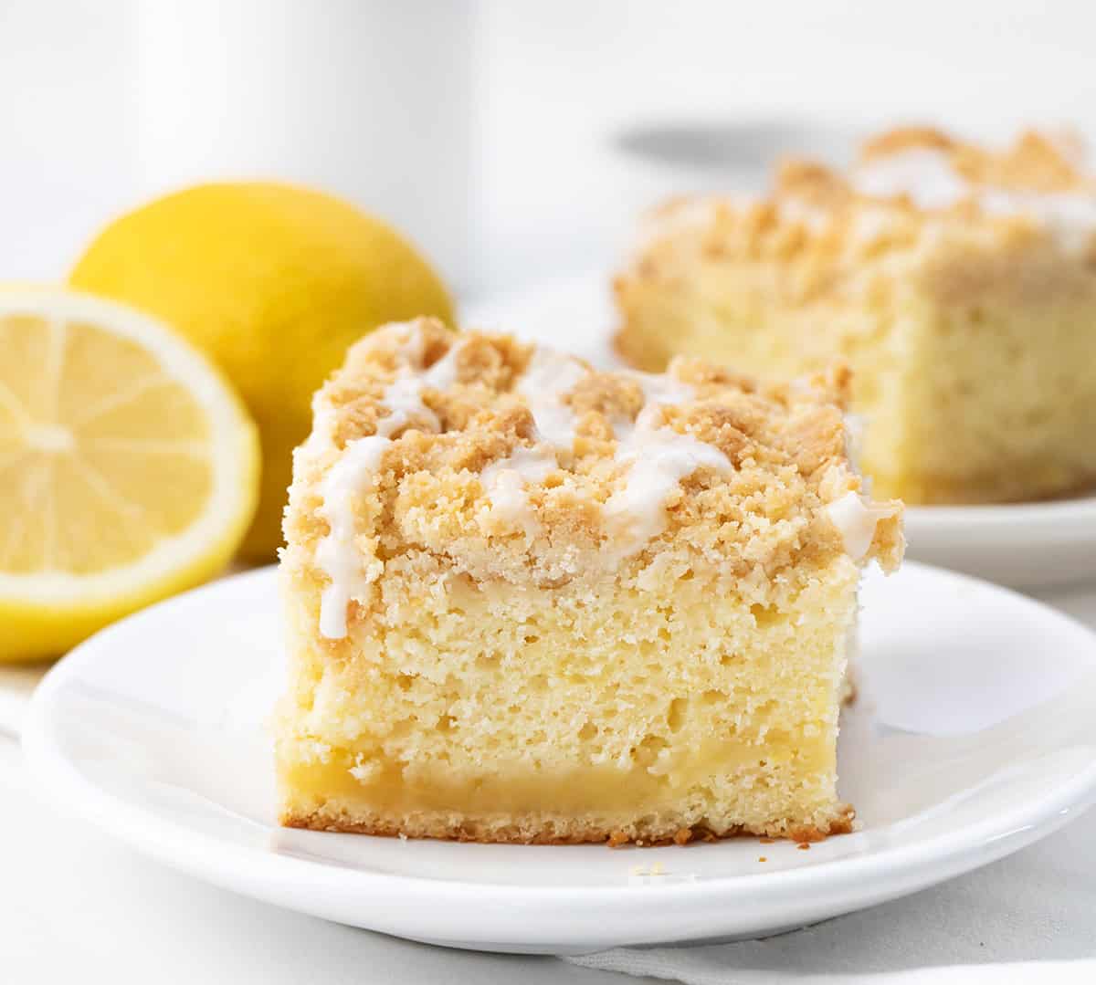 If you love coffee cake and tangy lemon flavors, you’re going to fall for this Lemon Curd Coffee Cake, made with my homemade lemon curd! It’s soft, tender, and topped with buttery, golden crumbs that add the perfect crunch to every bite!