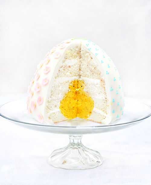 Easter Egg Surprise Inside Cake