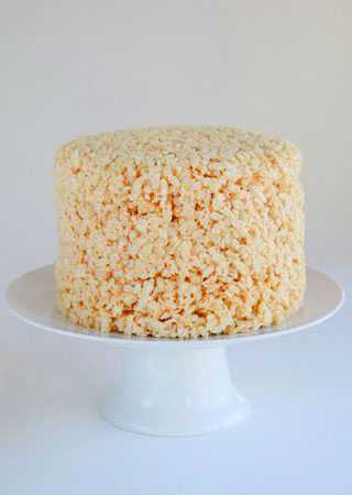 Rice crispy cake